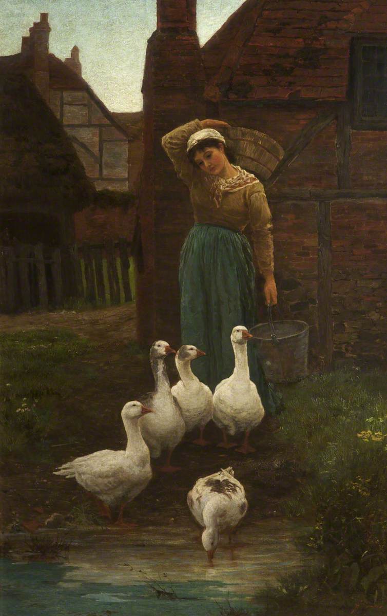Michaelmas Geese by Alice Havers